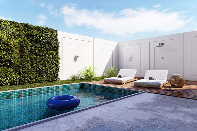 Modern neoclassical house plan