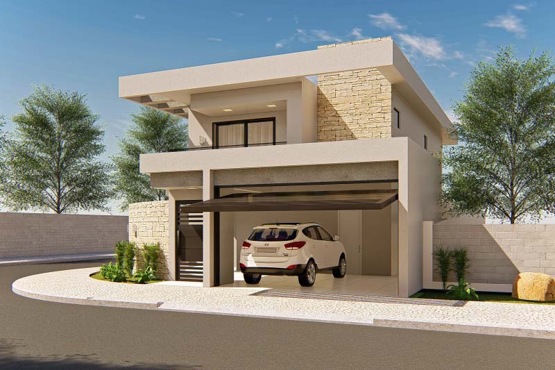 Corner House Plan