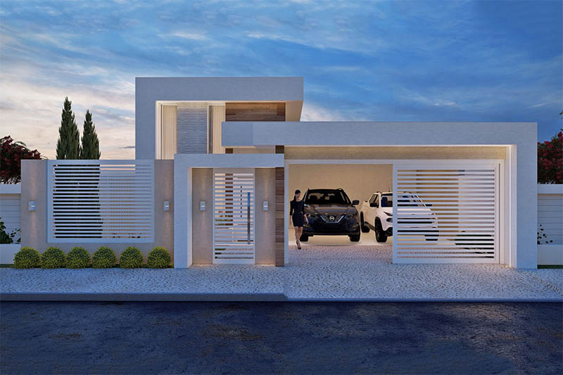 Single storey house with spacious backyard