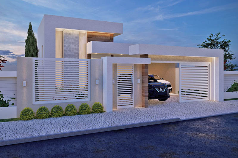Single storey house with spacious backyard