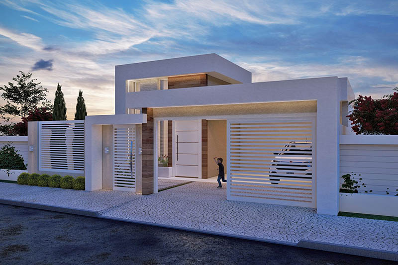 Single storey house with spacious backyard
