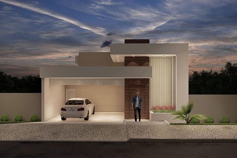 Loft on sloping land