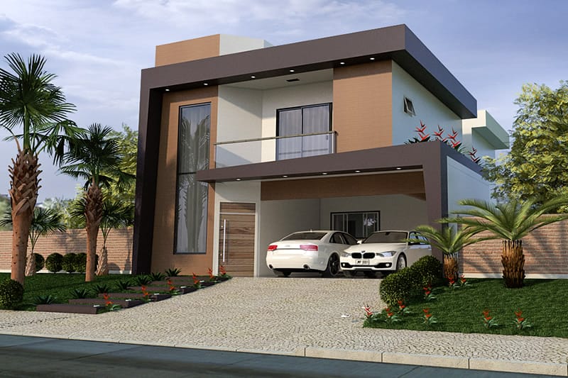 Floor plan with balcony