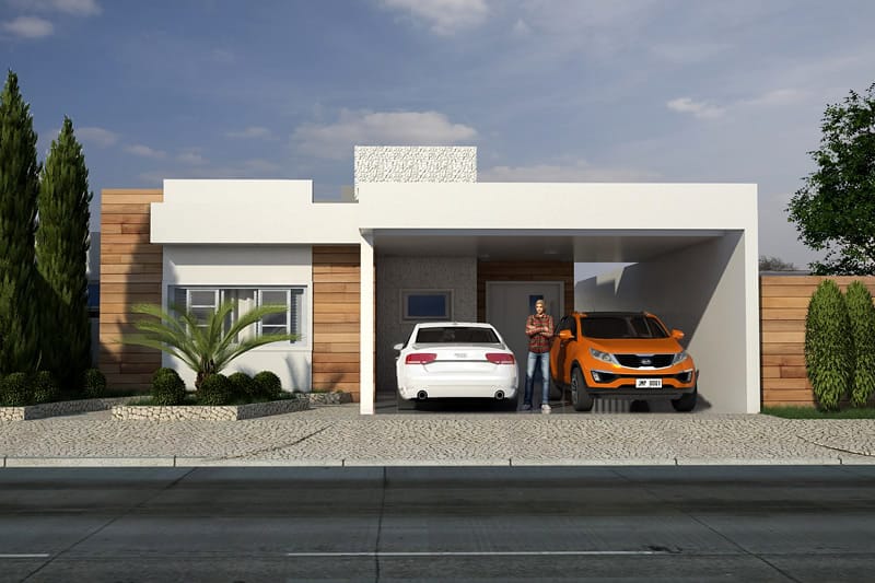House plan with 2 suites and 1 bedroom