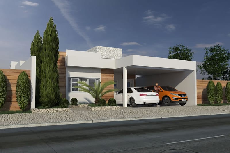 House plan with 2 suites and 1 bedroom