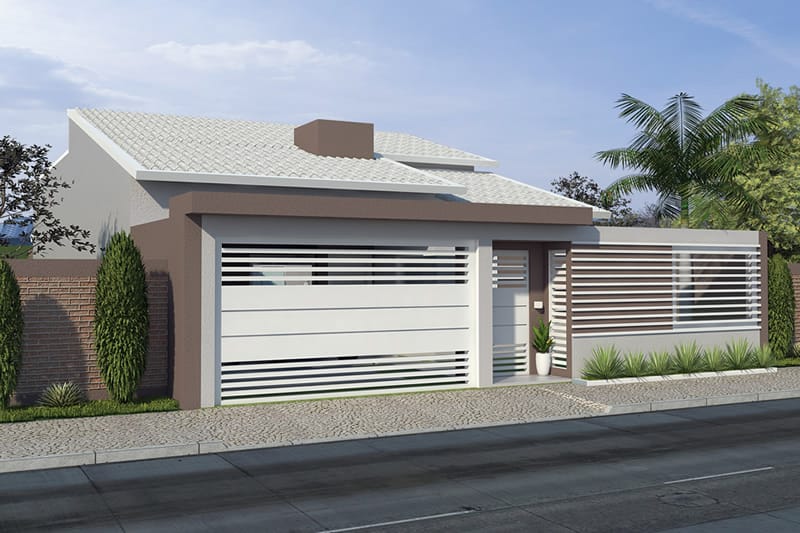 Ground floor house with swimming pool