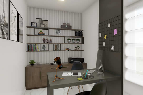 Ground floor house with swimming pool